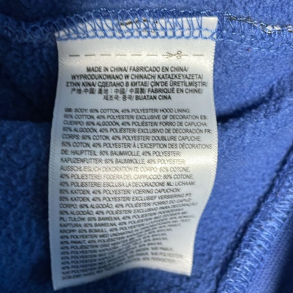 Vans Blue Hoodie Size Small - Picture 7 of 7